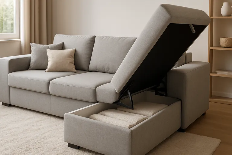 Waarom kiezen voor een hoekbank met opbergruimte?