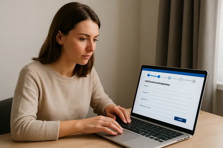 Online aanvraagproces stap voor stap