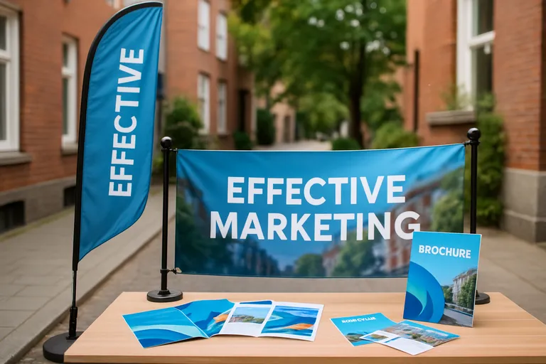 Promotiedrukwerk en vlaggen: alles wat je moet weten voor effectieve marketing Promotiedrukwerk en vlaggen: alles wat je moet weten voor effectieve marketing